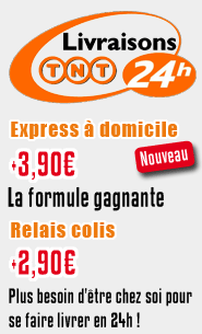 La livraison Express TNT en RELAIS COLIS&reg;