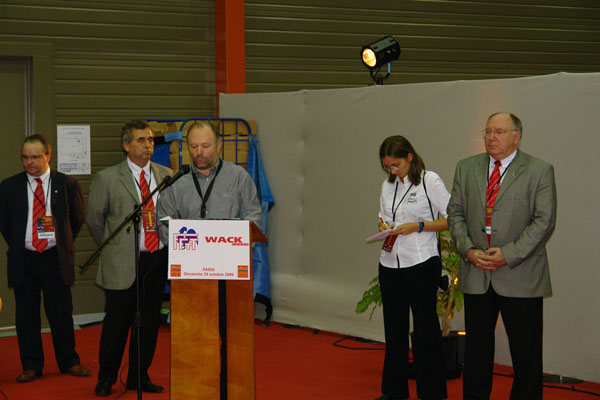 Coupe du Monde 2006, partenariat WACK SPORT et FFTT (photo1).