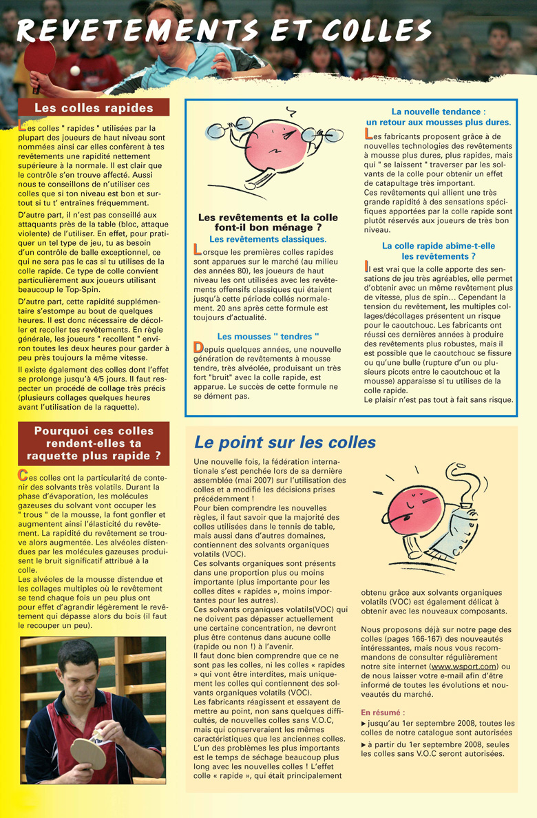 Rev�tements et colles